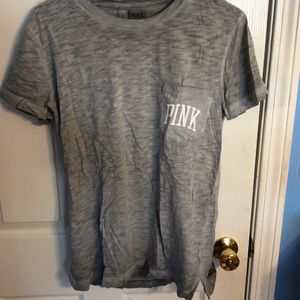 Gray tee from Pink